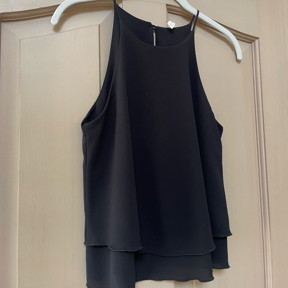 Tyche Tiered High Neck Halter Top - Picture 2 of 4